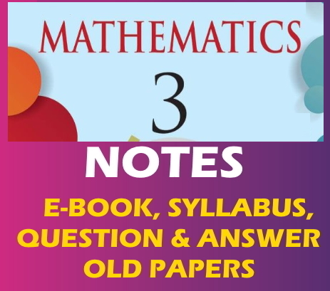 RGPV Mathematics-3 Notes